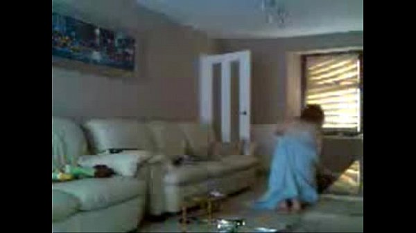Housewife and boyfriend having fun caught by hidden cam