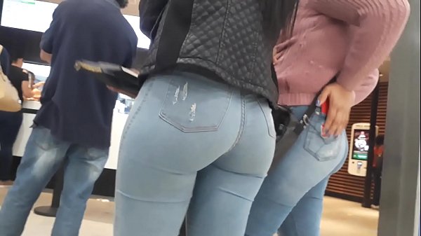 Tight jeans ass