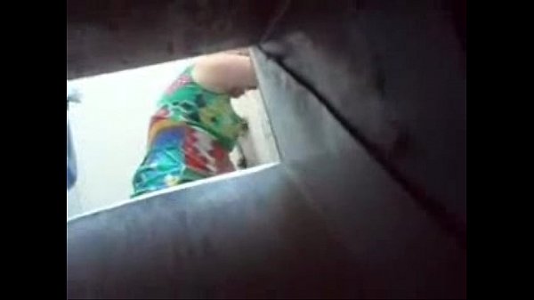 Caught by hidden cam, Spying woman fingering in toilet
