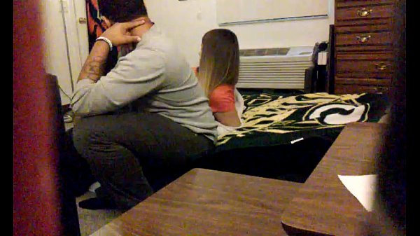 Just a little fun with a cute blonde on hidden cam!